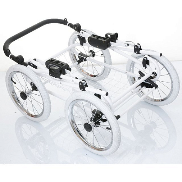 Детская коляска Lonex Classic Retro R-White 2 в 1 фото 5