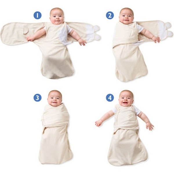 Конверт для пеленания с 2-мя способами фиксации Summer Infant SwaddleMe WrapSack фото 2