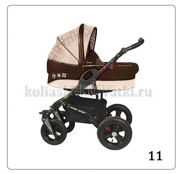 Детская коляска Danny Sport 2 в 1 Prestige Secret Garden фото 6