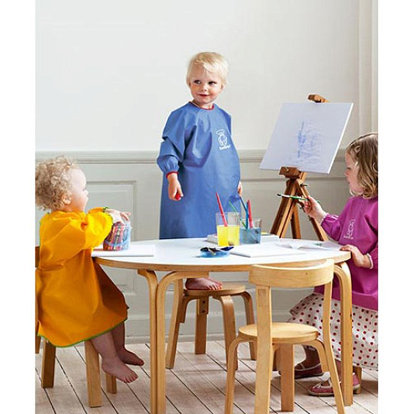 Фото Защитная рубашка для кормления и игры BabyBjorn Eat and Play Smock, реальные фотографии клиентов | Коляски-Кроватки.Ру
