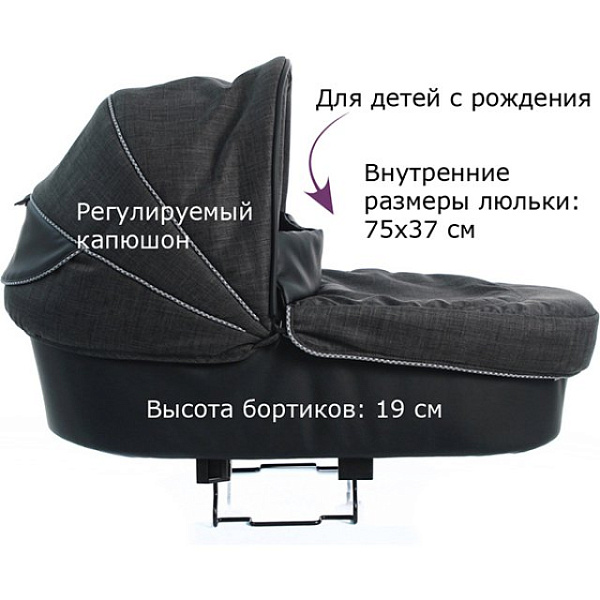 Фото Детская коляска Teutonia Mistral Primus V4 Titanium 2 в 1 WHL3, реальные фотографии клиентов | Коляски-Кроватки.Ру