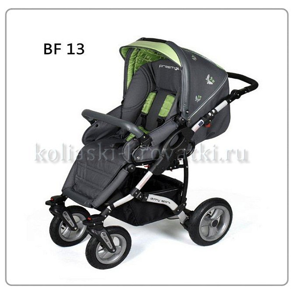 Фото Детская коляска Danny Sport 3 в 1 Butterfly из эко-кожи, реальные фотографии клиентов | Коляски-Кроватки.Ру