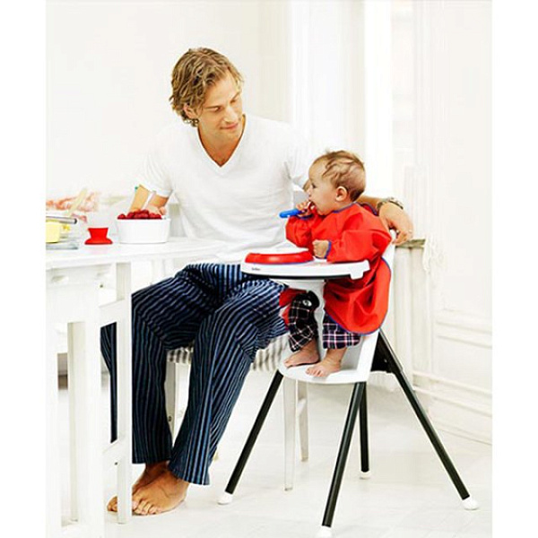Фото Защитная рубашка для кормления и игры BabyBjorn Eat and Play Smock, реальные фотографии клиентов | Коляски-Кроватки.Ру