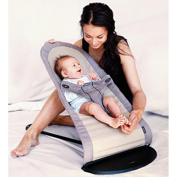 Фото Детское кресло-шезлонг BabyBjorn Balance Organic, реальные фотографии клиентов | Коляски-Кроватки.Ру