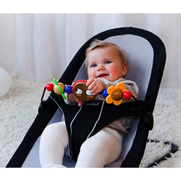 Фото Деревянная игрушка для шезлонга BabyBjorn Balance Веселые Глазки, реальные фотографии клиентов | Коляски-Кроватки.Ру